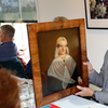Archeoloog Evert Kramer bij de Archeologiedag in maart 2024.