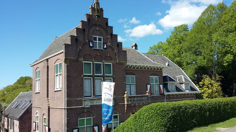 Historische bebouwing langs de rivierenroute