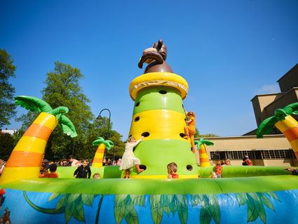 Vier Koningsdag in het Dudokpark