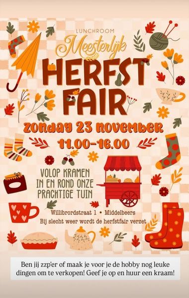 aankondiging herfstfair