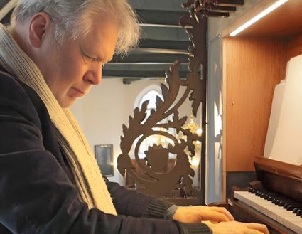 Stadsorganist Theo Jellema