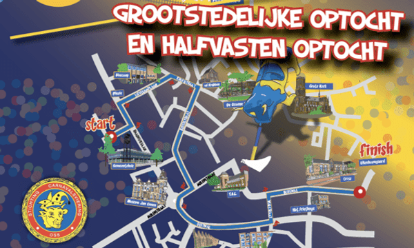 route optocht Oss