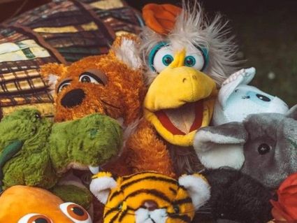 Verschillende handpoppen