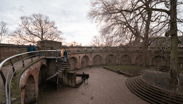 A photo of the interior of De Burcht