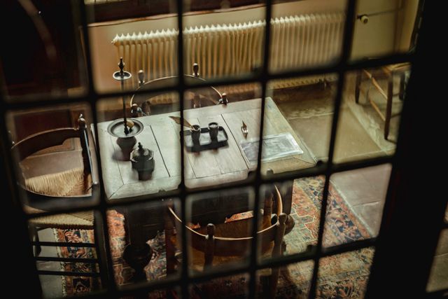 Binnenkant van het museum