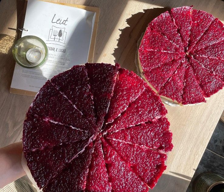 Cranberry taart Leut Vlieland