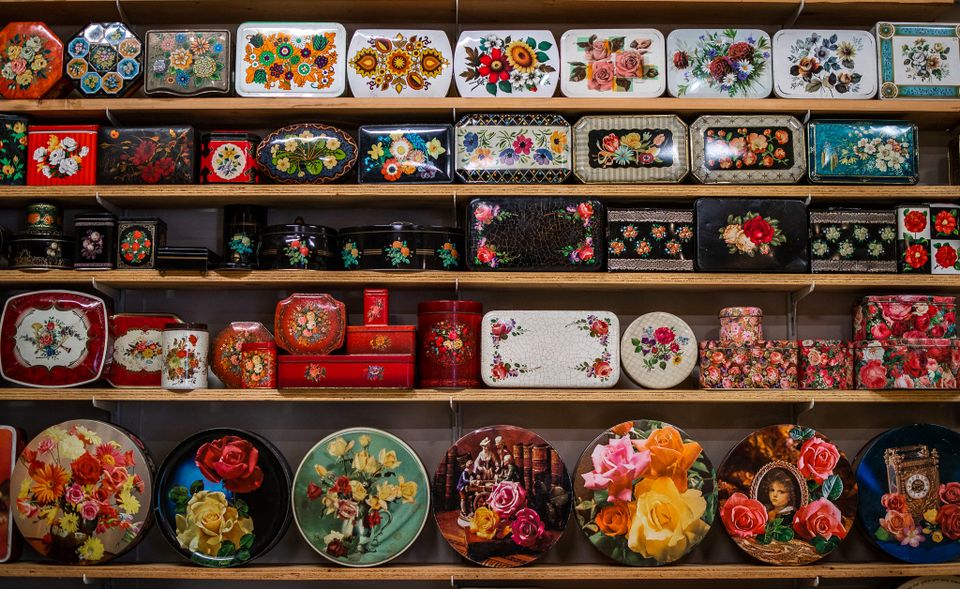 Bloementrommels | Blik Trommel en Oudheden Museum Niezijl