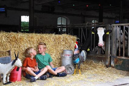 Kinderen beleven het boerenleven bij de Brabantse kluis