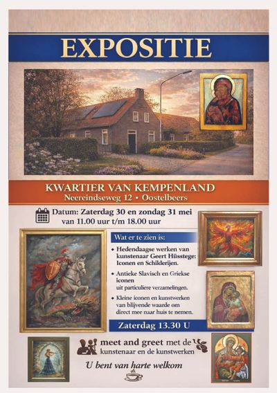 aankondiging expositie kwartier van kempenland