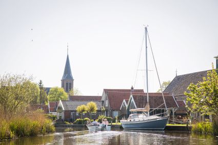 Bootje varen in Heeg