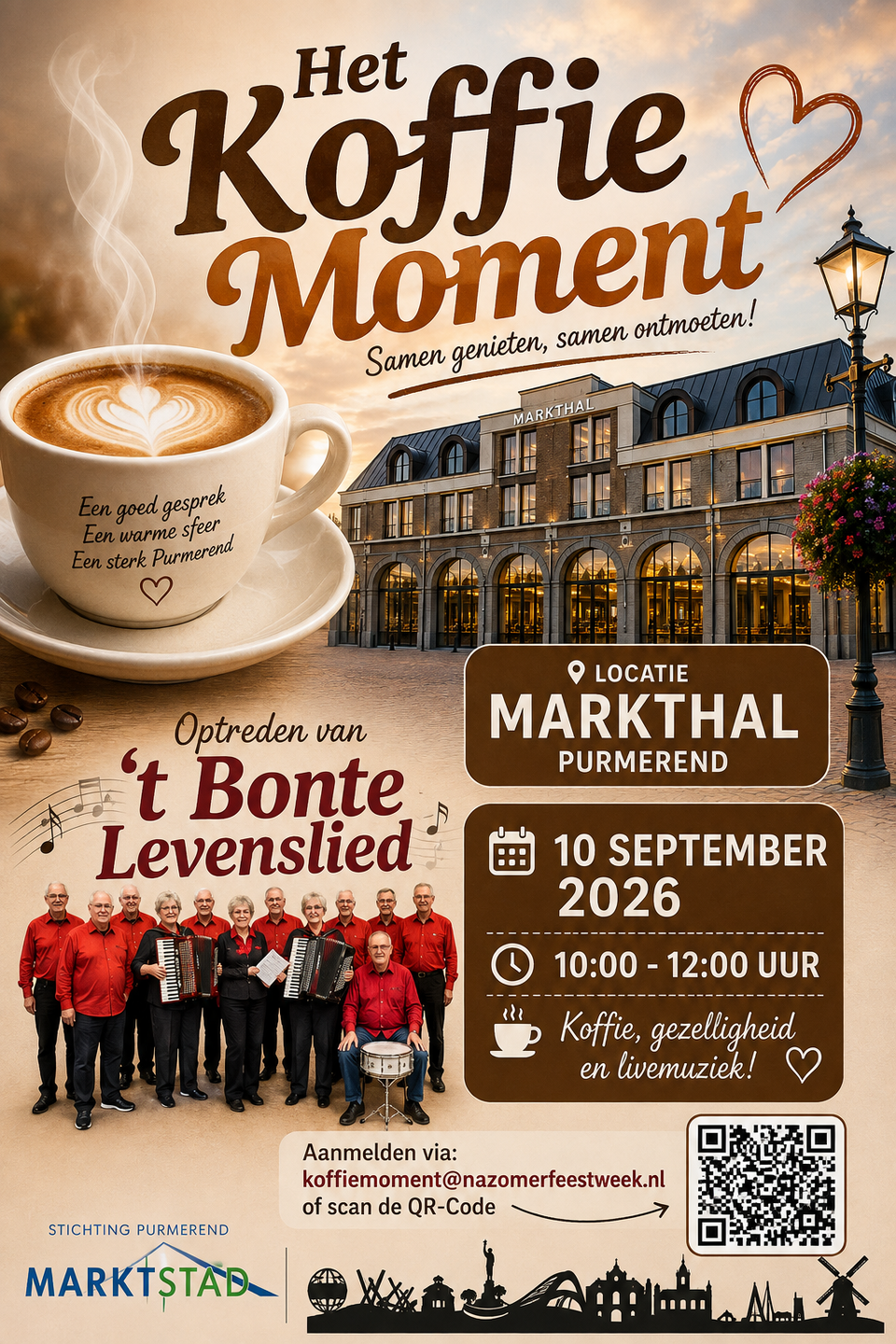 koffie met live muziek