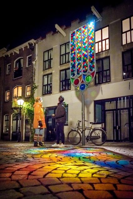 Buurkerk verlicht Utrechtse straten