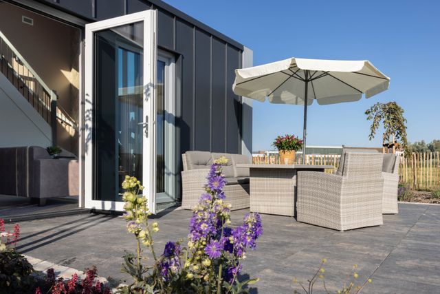 Terras van de lodge