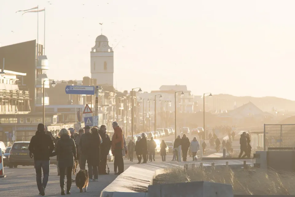 Foto van boulevard Katwijk