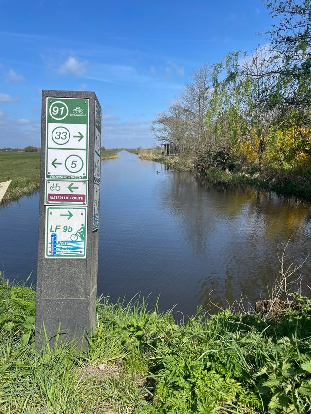 Knooppuntpaal Fietsnetwerk