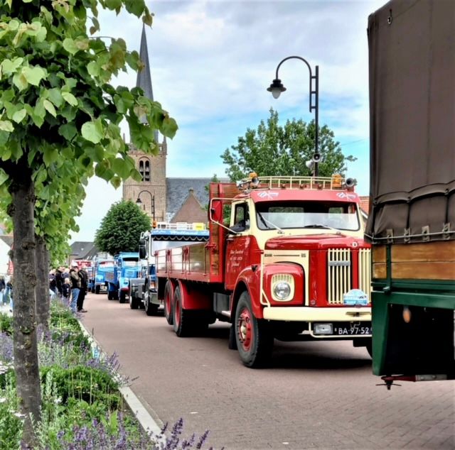Foto met oldtimers