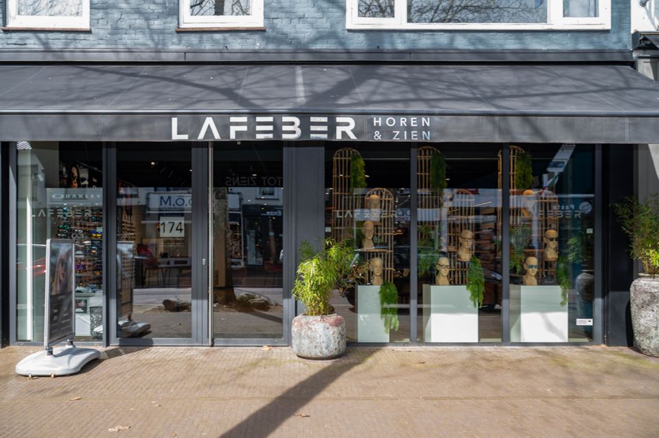Lafeber Horen & Zien buitenzijde winkel