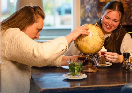 Puzzle-Verkostung im Bavaria Brouwerijcafé