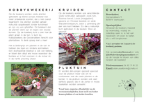 Hobbykwekerij de Ganzenakkers flyer