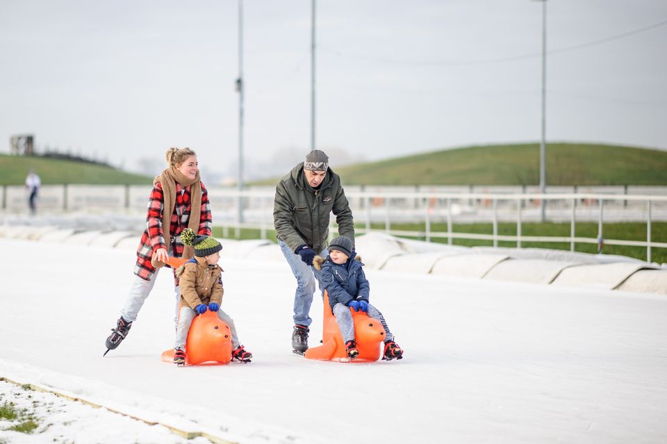 Flevonice Dronten winter kinderen ouders krabbelen