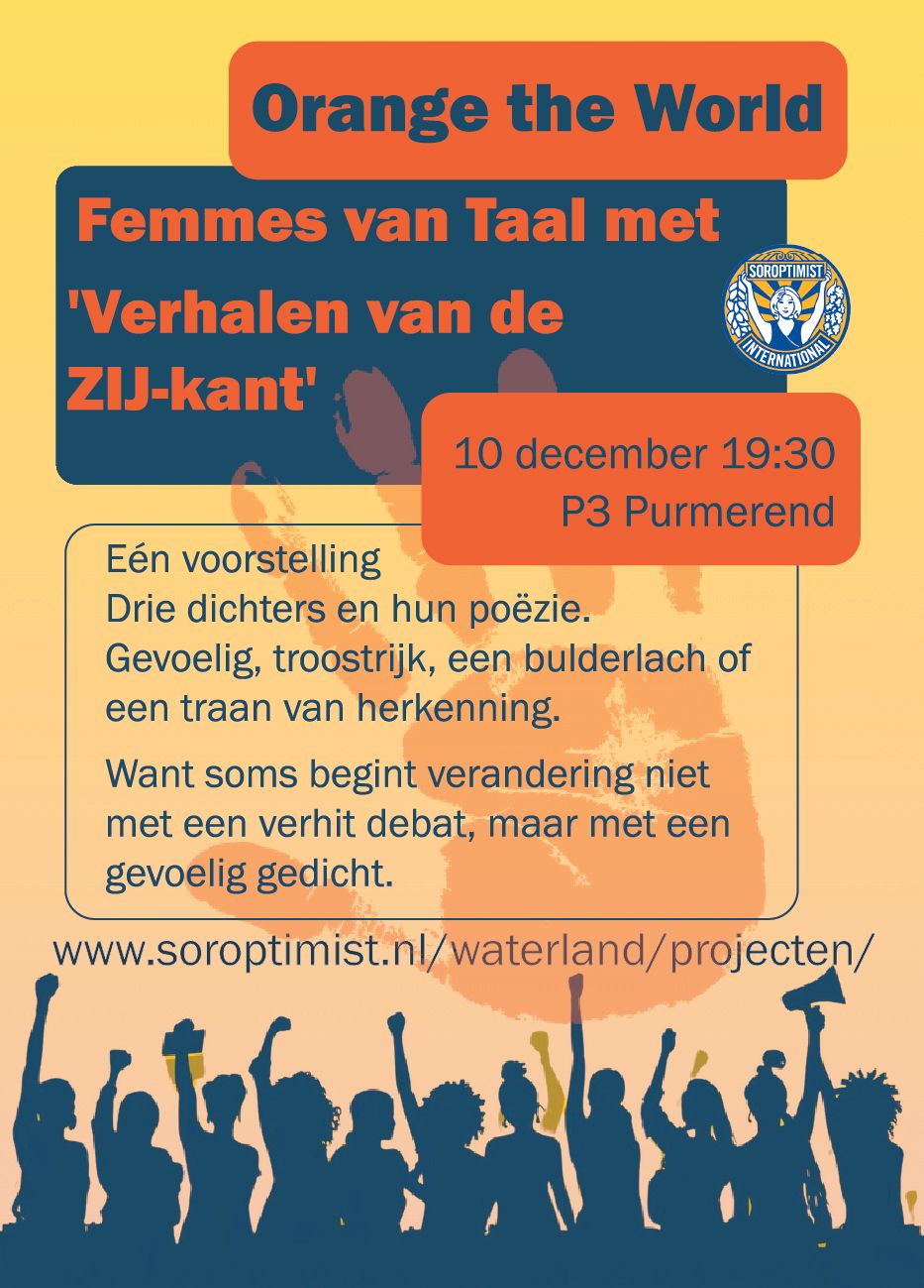 Poster van 'Orange The World'