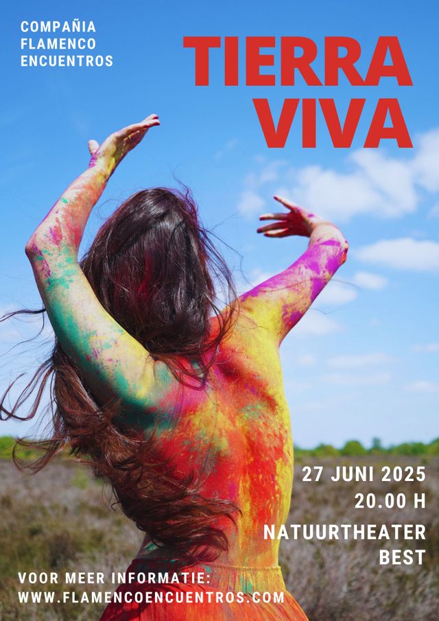 Flamenco voorstelling 'TIERRAVIVA in Joe Mann Theater