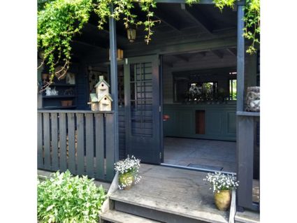 Door t Poortje open dag bezoektuin