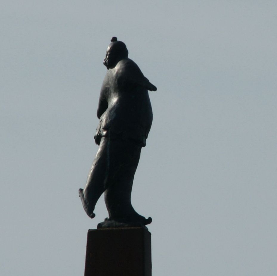 Elfstedentocht beeld Aukje in Workum