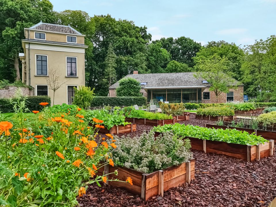 De moestuin van Parc Broekhuizen