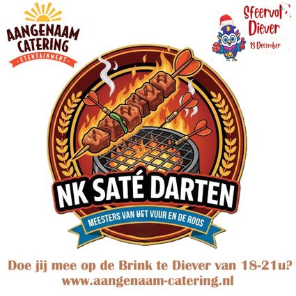 Wordt jij de eerste Saté dart kampioen van Nederland?