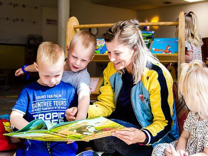 Decoratieve afbeelding voorlezen