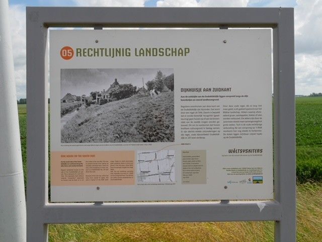Rechtlijnig landschap 't Bildt