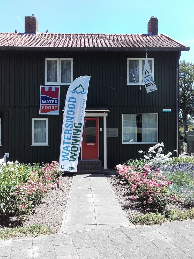 Foto van het museum Watersnoodwoning in Heijningen.