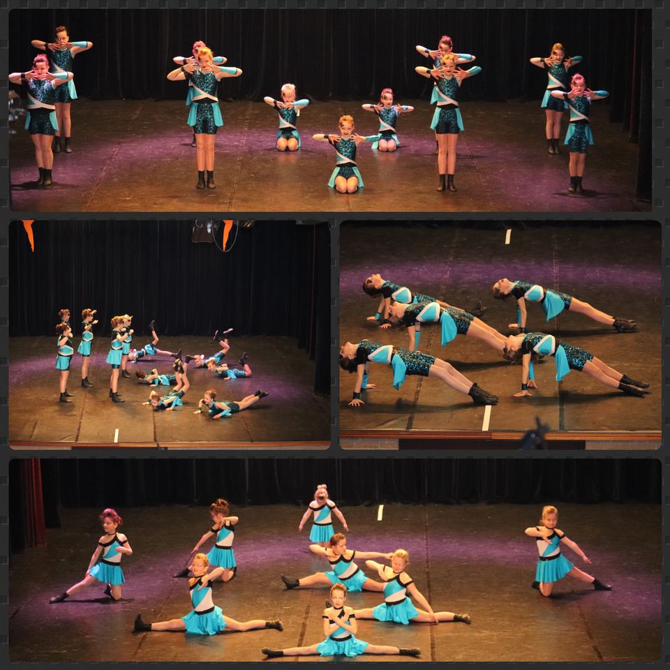 De jonge dansers van Dazzling