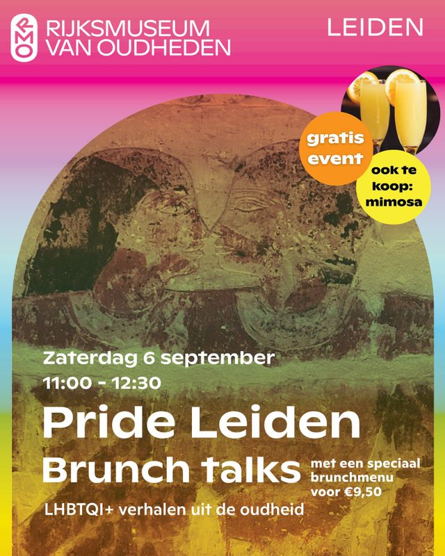 Pride at the Rijksmuseum van Oudheden