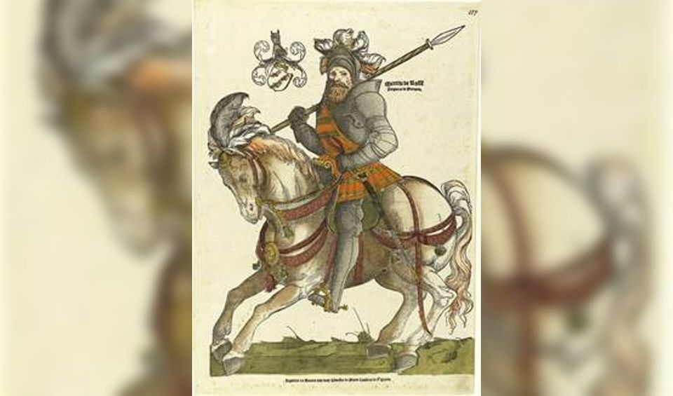 Lezing Heemkundekring - Maarten van Rossum naar houtsnede van Cornelis Antonisz (ca. 1505-1553).