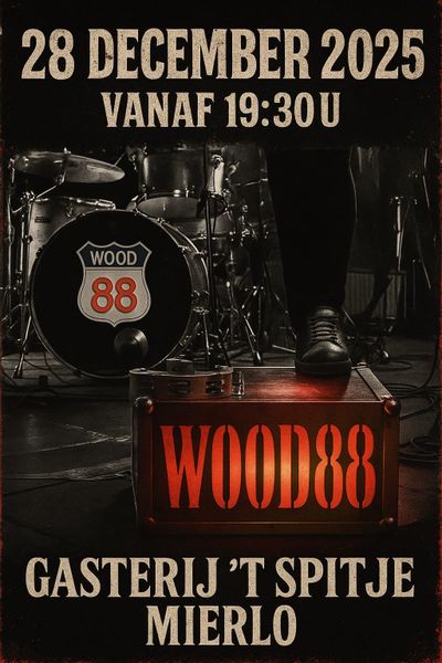 Wood88 live bij 't Spitje