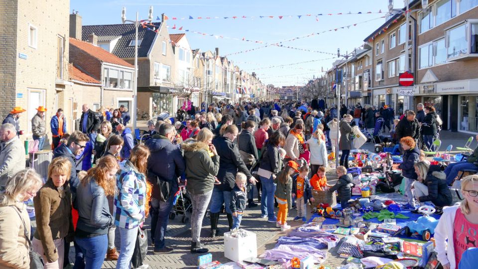 Foto van straatmarkt