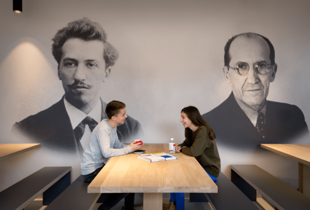 Mondriaan café in Amersfoort