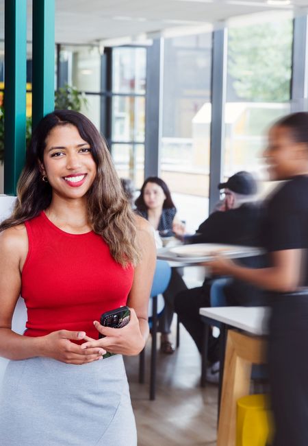 DHL Finance Service employee cantine