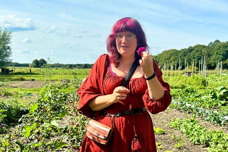 Saskia van Gelderen van Natuurboerderij KipEigen