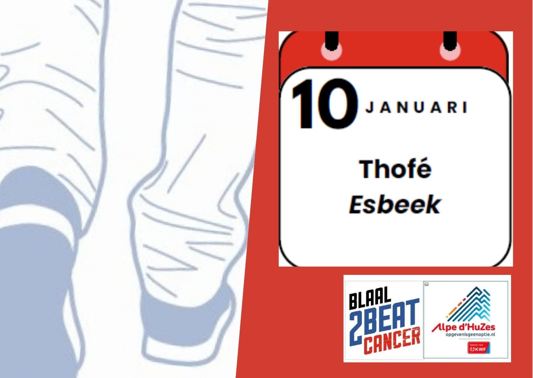 Wandeling start Thofé Esbeek