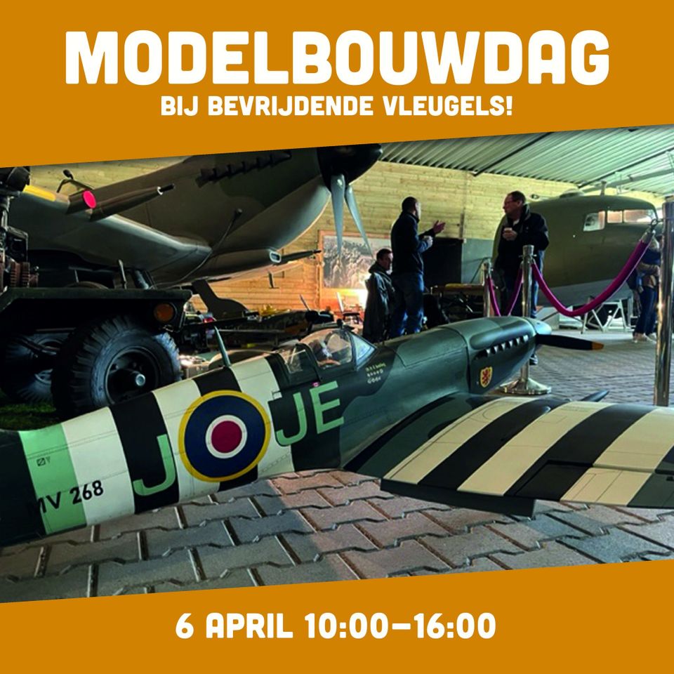 Modelbouwdag Bevrijdende Vleugels 6 april