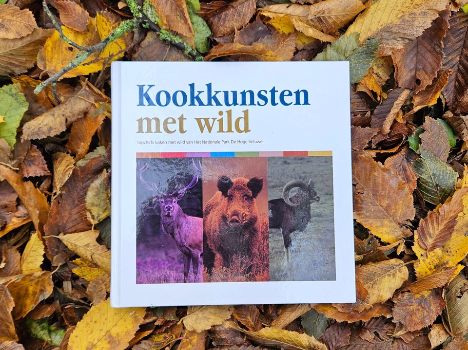 Boek 'Kookkunsten met wild'