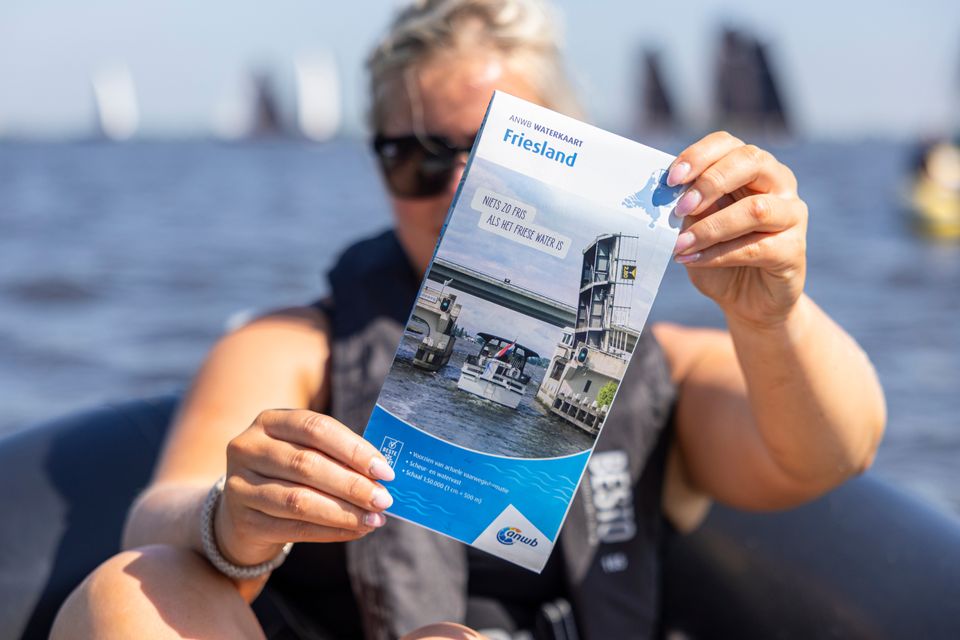 ANWB Waterkaart Friesland