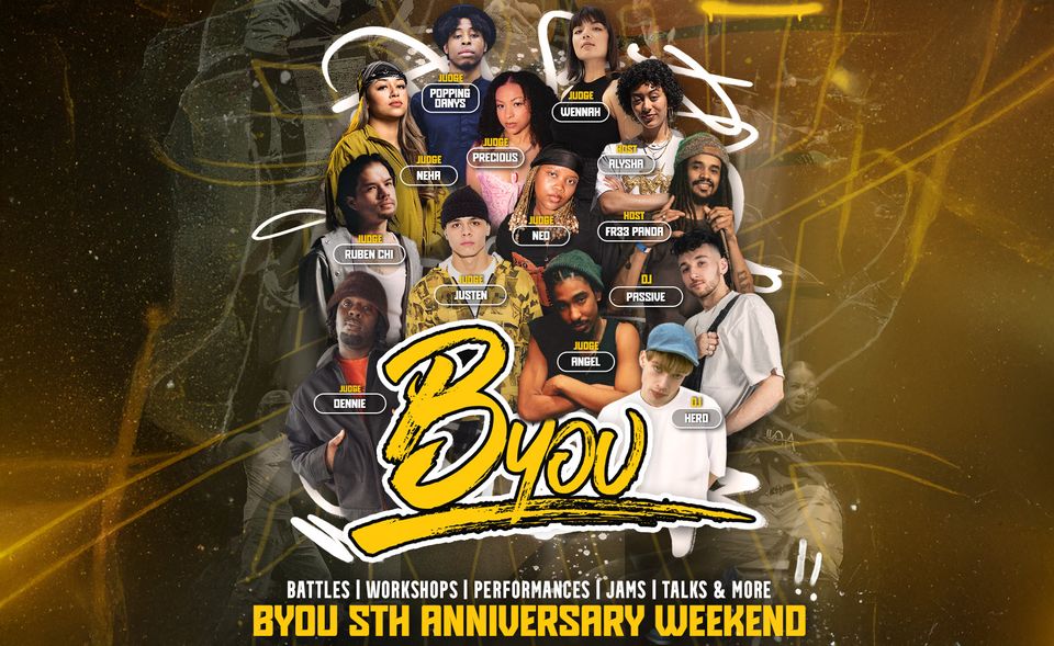 BYOU 5-Year Anniversary Weekend evenementenbeeld