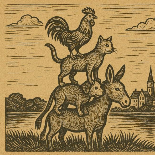 Wintervertelling in de salon De Saense Stadsmuzikanten