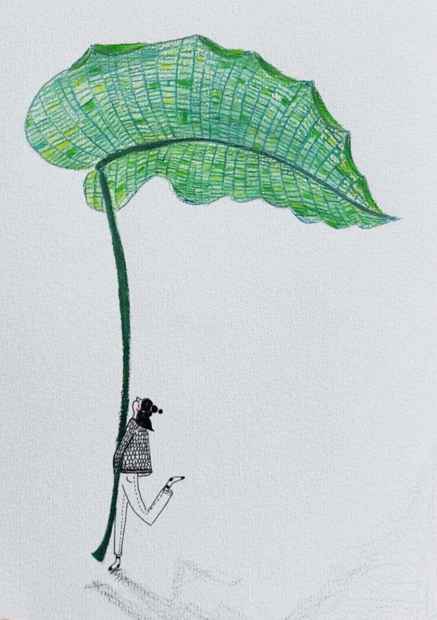 Workshop Tuinillustraties - Blad