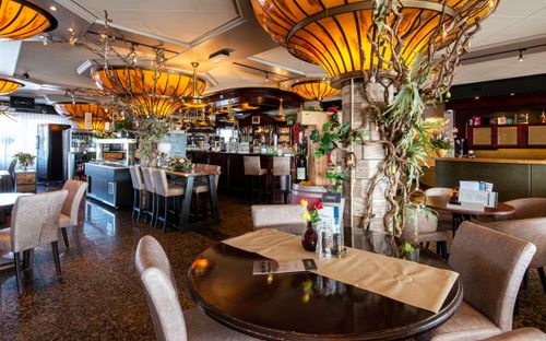 Interieur van Restaurant Le Pompadour