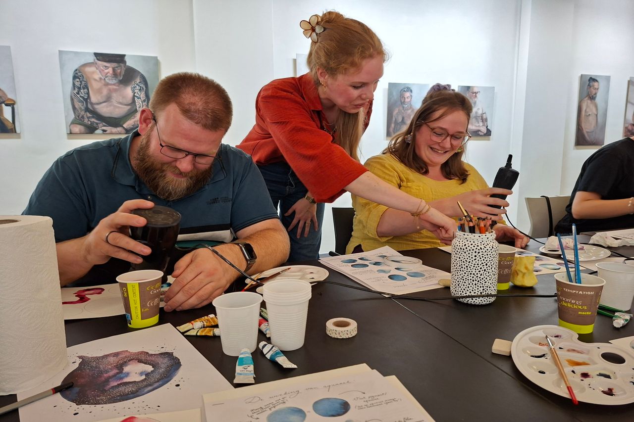 Workshop Watercolor door Gemma Rakels